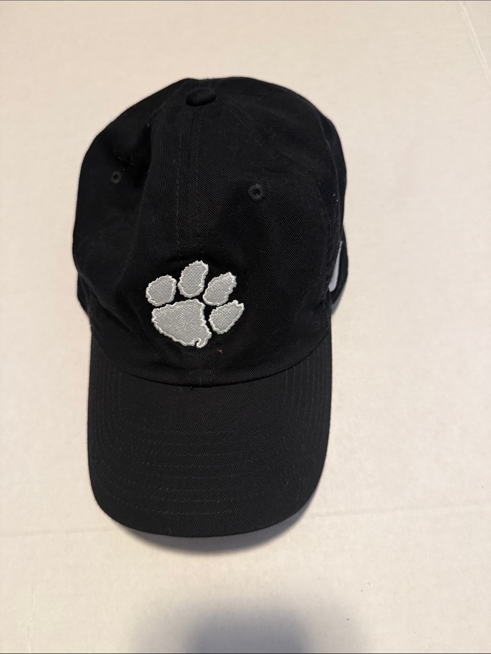 Black Paw Embroidered Cap - Brand Unspecified